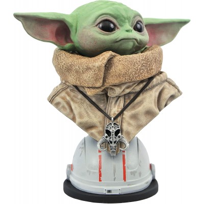 Статуетка бюст DIAMOND SELECT TOYS Star Wars: The Mandalorian: The Child Legends in 3-Dimension 1:2 Scale Bust